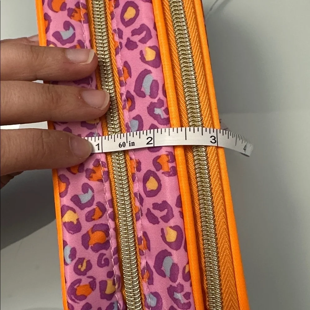 Y2K Colorful Cheetah Print Makeup Bag